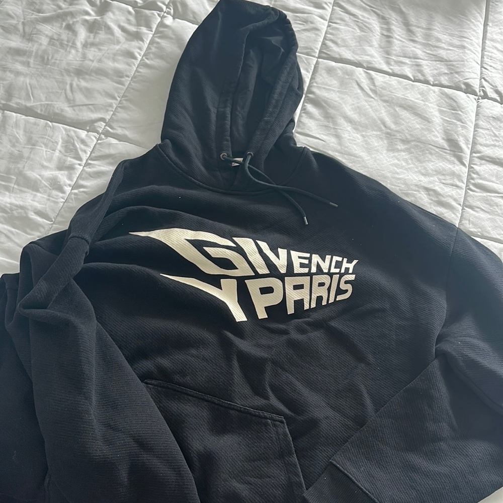Givenchy glowing logo hoodie